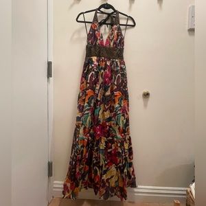 French Connection Halter Maxi Dress
